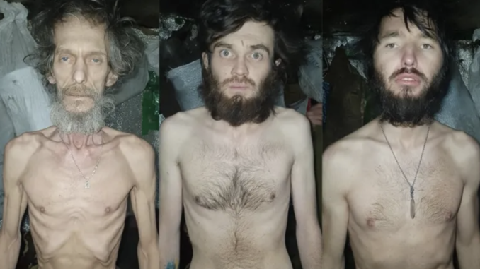 Ukraine has said food shortages must not become 'systemic' after a soldier's wife shared these images on social media, showing emaciated troops [Handout/@i.petrovna_]