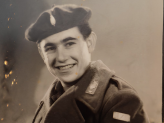 Giuseppe De Peron Giuseppe in una foto del 1945