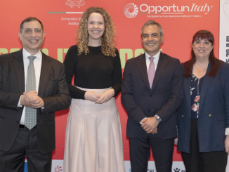 Philip Donato, presidente della SAIA, Nadia Clancy, Console Ernesto Pianelli
