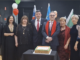 Taglio della torta commemorativa degli 80 anni della Repubblica