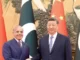 Xi Jinping e il primo ministro pakistano Shehbaz Sharif
