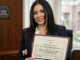 Premiazione di Marianna Lo Verde eletta donna dell'anno