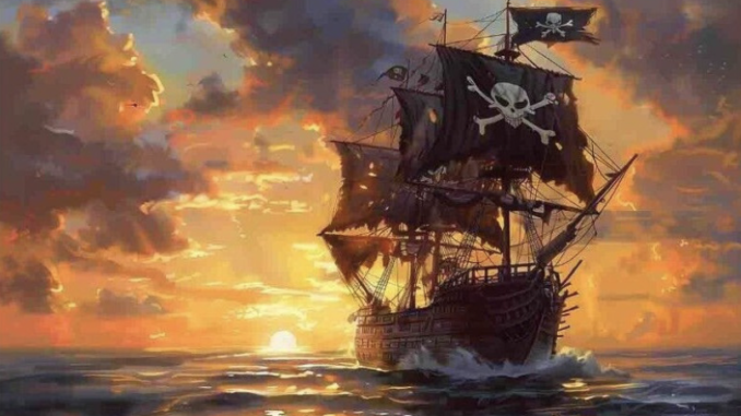 Nave dell’equipaggio pirata