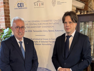Sen.Francesco Giacobbe e Tomasz Głogowski