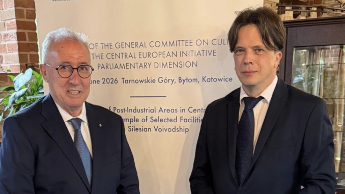 Sen.Francesco Giacobbe e Tomasz Głogowski