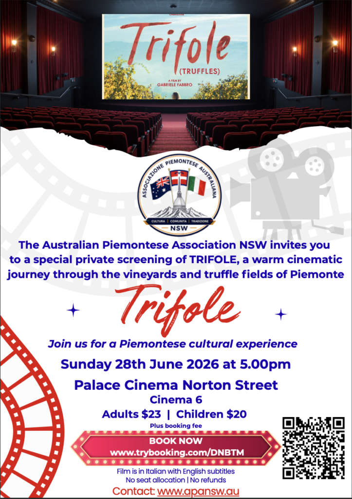 NEW CHAPTER FOR PIEMONTE IN AUSTRALIA