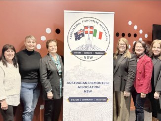 Foundation APA NSW Committee Members L-R: John Gullotta AM, Rosa Reggio Paragalli, Yalta Dabbene, Ilvana Rovera Giribaldi, Mara Giribaldi Gullotta, Anna Bucci, Vanessa Lahoud and Danilo Giribaldi.