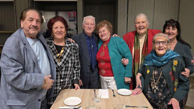 I coniugi Gigliotti, Volpato, E.Santolin, R. Paragalli e C.Mauro