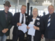 Pres. Alpini D. Mazzoldi, Pres. Trevisani R. Valleri, E. Santolin e G. Querin