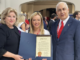 Vincenzo Arcobelli, presidente CTIM, con la senatrice USA Jane Nelson e l'on. Giorgia Meloni