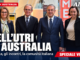 At the Melbourne Museum, Consul General Chiara Mauri, Amb. of Italy in Australia Nicola Lener, Undersecretary Massimo Dell'Utri and Amb. of Australia in Italy Julianne Cowley