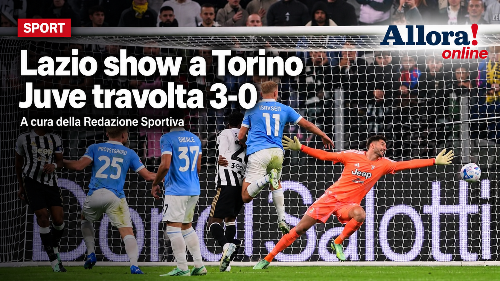 Juventus travolta dalla Lazio: 0-3 a Torino, biancocelesti in vetta con ...