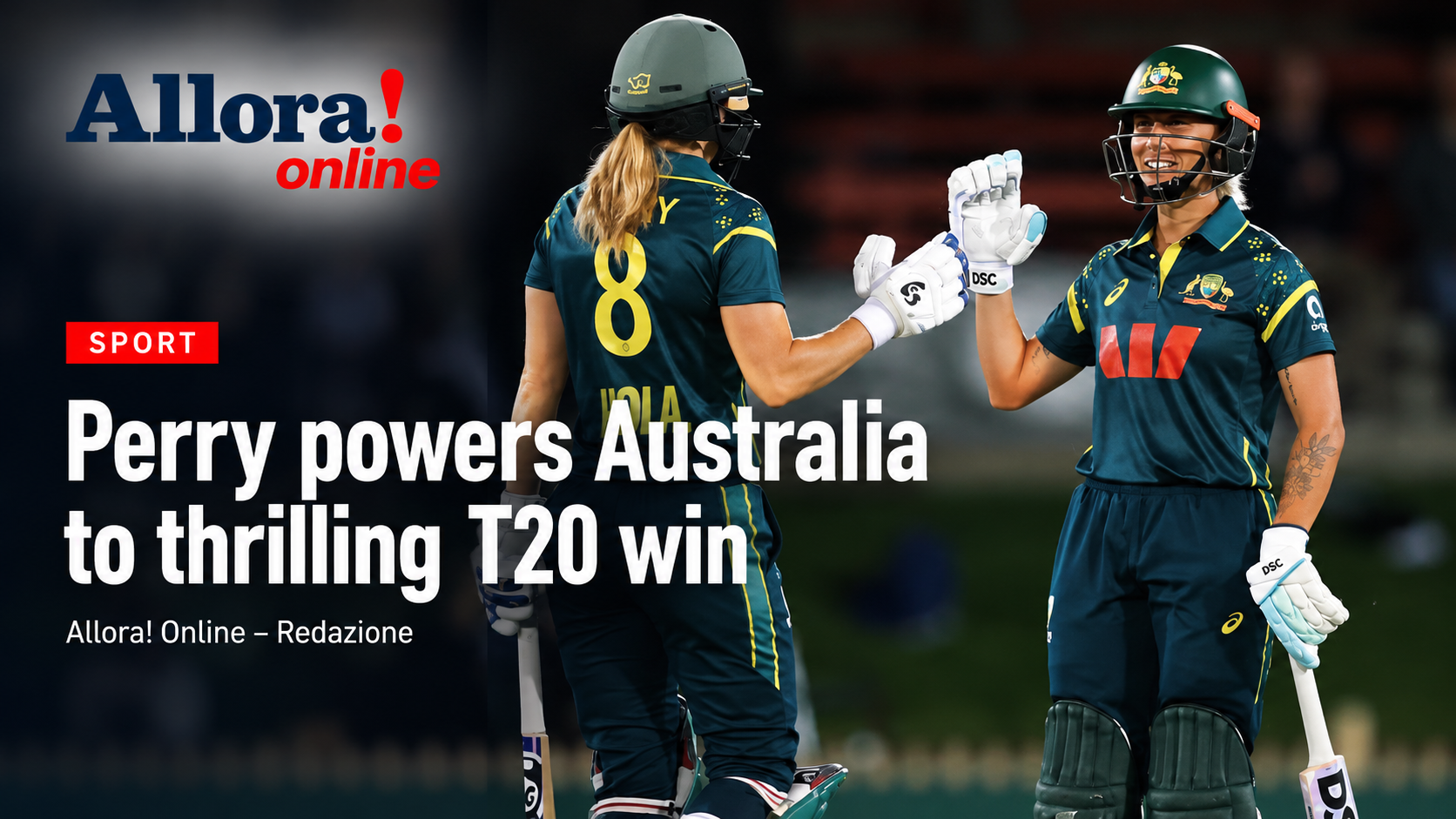 Ellyse Perry leads Australia to thrilling T20 victory over New Zealand ...